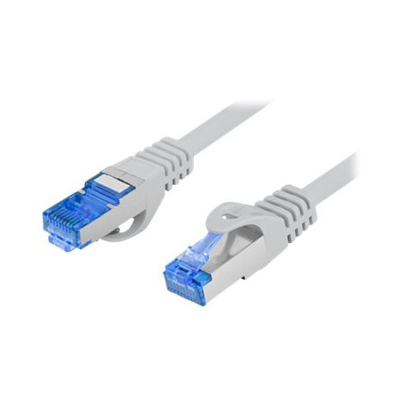 Lanberg Patchcord Cat.6A S/FTP LSZH CCA Fluke Passed | PCF6A-10CC-0050-S | 0.5 m