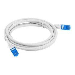 Lanberg Patchcord Cat.6A S/FTP LSZH CCA Fluke Passed | PCF6A-10CC-0050-S | 0.5 m