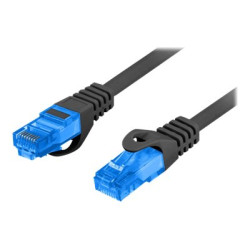 Lanberg Patchcord Cat.6A S/FTP LSZH CCA | PCF6A-10CC-0300-BK | 3 m