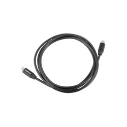 Lanberg USB-C 2.0 Cable, Quick Charge 4.0 | CA-CMCM-40CU-0018-BK | USB Type-C to USB Type-C | 1.8 m