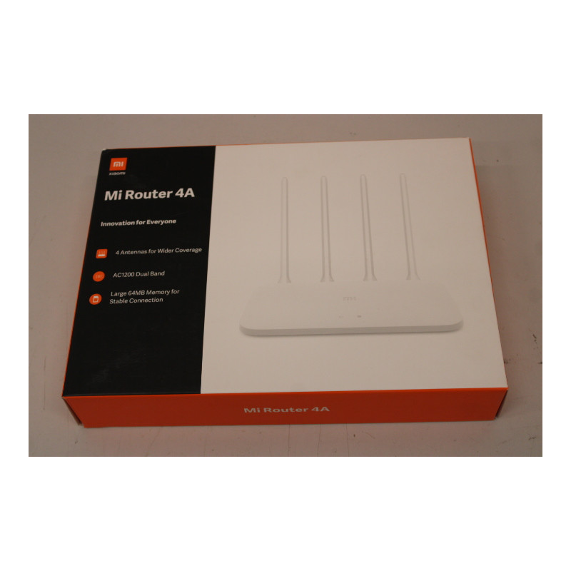 SALE OUT. Xiaomi Mi Router 4A | Xiaomi Mi Router 4A | 802.11ac | 300 Mbit/s | Ethernet LAN (RJ-45) ports 3 | MU-MiMO Yes | Anten