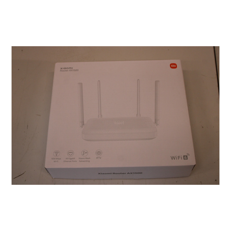 SALE OUT. Xiaomi Router AX1500 EU | Xiaomi DEMO, MISSING POWER ADAPTER