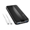 Natec Powerbank Trevi Slim Q V2 10000MAH 2X USB-A Cable