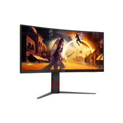 AOC CU34G4Z | 34 " | Fast VA | WQHD | 21:9 | 240 Hz | 1 ms | 3440 x 1440 pixels | 450 cd/m | HDMI ports quantity 2 | Black