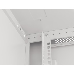 Lanberg | Rack cabinet 19" wall-mount 12U/600x600 (flat pack) V2 | WF01-6612-10S | Grey