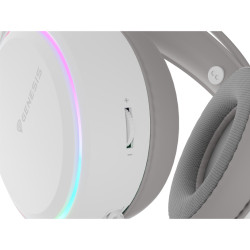 Genesis RGB Gaming Headset | Neon 613 G2 | Wired | Over-ear | Microphone | White