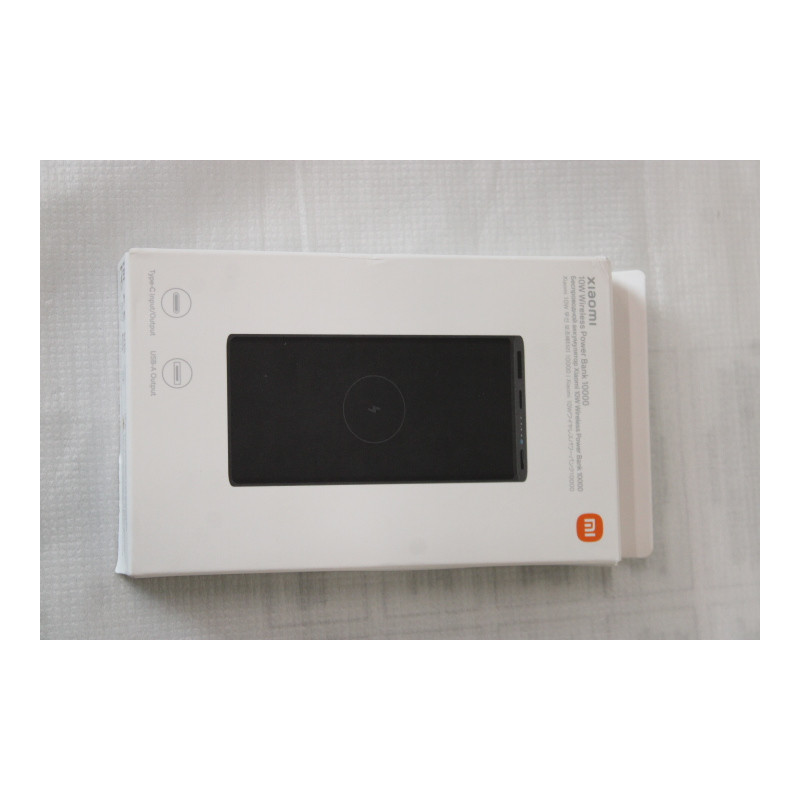 SALE OUT. Xiaomi 10W Wireless Power Bank 10000 | Xiaomi 10W Wireless Power Bank 10000mAh | 10000 mAh | 5 V/3 A | Black | USED, M
