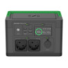 APC OffGrid Portable Power Station 330, 230V, 332Wh Lithium-ion, LCD, 2 CEE 7/3 Schuko outlets, Sinewave, 3 USB-A, 1 USB-C, Wire