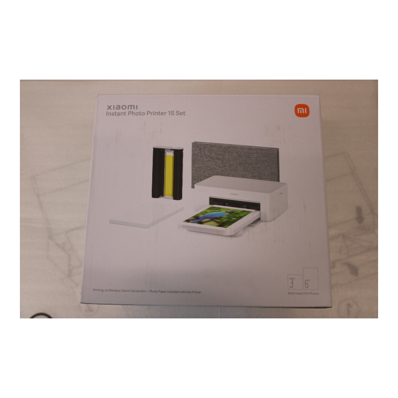Xiaomi Instant Photo Printer 1S Set EU | Colour | Thermal | Photo Printer | Wi-Fi | Maximum ISO A-series paper size Other | Whit