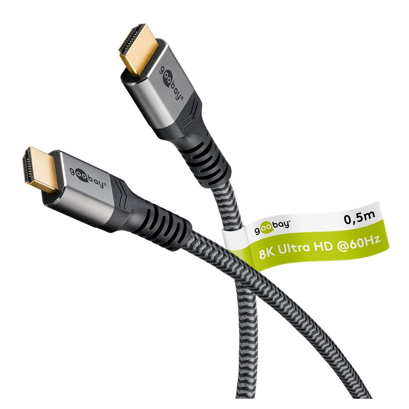 Goobay Ultra High Speed HDMI Cable | 64999 | 0.5 m