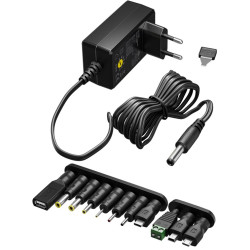 Goobay Universal Power Supply 5-15V, Max. 36W, 2.4A | 74436