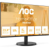 AOC 24B3QA2 | 24 " | IPS | FHD | 16:9 | 120 Hz | 1 ms | 1920 x 1080 pixels | 300 cd/m | HDMI ports quantity 1 | Black