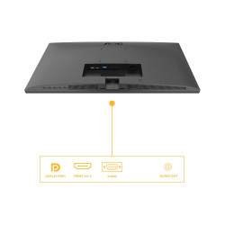 AOC 24B3QA2 | 24 " | IPS | FHD | 16:9 | 120 Hz | 1 ms | 1920 x 1080 pixels | 300 cd/m | HDMI ports quantity 1 | Black