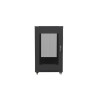 Lanberg | Rack cabinet 19" free-standing 22U/600x800 (flat pack) with mesh door | FF01-6822-23B | Black