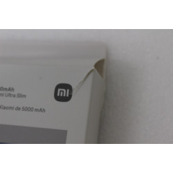 SALE OUT. Xiaomi Ultra Slim Power Bank 5000mAh | Xiaomi Ultra Slim Power Bank | 5000 mAh | USB-C | Gray | DAMAGED PACKAGING, UNP