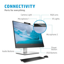 HP E24mv G4 23.8" FHD,16:9,60Hz,5ms,1920x1080,250,HDMIx1,Black,2Y Warranty | HP