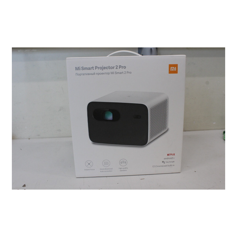 SALE OUT. Xiaomi Mi Smart Projector 2 Pro | Xiaomi 2 Pro | Full HD (1920x1080) | 1300 ANSI lumens | White/Grey | Super AMOLED | 