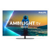 Philips OLED 4K Ambilight TV | 48OLED820/12 | 48 | Smart TV | Google TV | Grey
