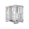 Corsair Dual Chamber PC Case | iCUE LINK 6500X RGB | White | Mid Tower | Power supply included No | ATX
