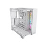 Corsair Dual Chamber PC Case | iCUE LINK 6500X RGB | White | Mid Tower | Power supply included No | ATX