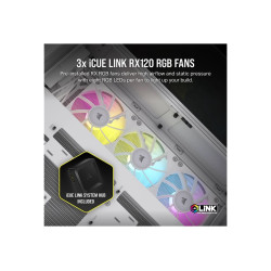 Corsair Dual Chamber PC Case | iCUE LINK 6500X RGB | White | Mid Tower | Power supply included No | ATX