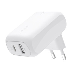 Belkin Dual-port wall charger, 42W | WCB009vfWH
