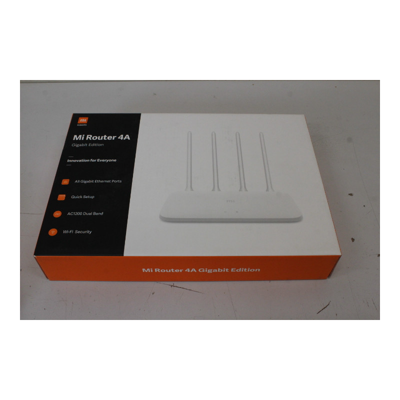 SALE OUT. Xiaomi Mi Router 4A Giga Version, White | Xiaomi Mi Router 4A Giga Version | 802.11ac | 300 + 867 Mbit/s | 10/100/1000