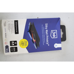 SALE OUT. 3MK Silky Matt Privacy Sam A16 Privacy Film | 3MK Silky Matt Privacy | Samsung | Galaxy A16 | Black | DAMAGED PACKAGIN
