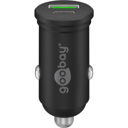 Goobay 61739 Dual-USB Car Fast Charger USB-C PD, 45 W