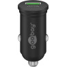 Goobay 61739 Dual-USB Car Fast Charger USB-C PD, 45 W