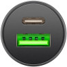 Goobay 61739 Dual-USB Car Fast Charger USB-C PD, 45 W