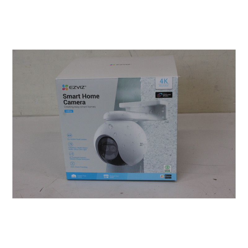 SALE OUT. EZVIZ CS-H80x Controlled Outdoor Camera, White | EZVIZ Camera | CS-H80x | 35 month(s) | 8+2 MP | 4mm | IP65 | H.264/H.