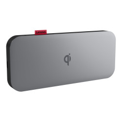 Lenovo | Wireless Mobile Power Bank | 40ALLG1WWW | 10000 mAh | Thunder Black | 258 g