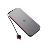 Lenovo | Wireless Mobile Power Bank | 40ALLG1WWW | 10000 mAh | Thunder Black | 258 g
