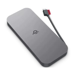 Lenovo | GO Wireless Power Bank | 10000 mAh | Thunder Black | 258 g