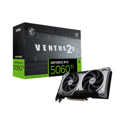 MSI GeForce RTX 5060 Ti 16G VENTUS 2X OC PLUS | NVIDIA | 16 GB | GeForce RTX 5060 Ti | GDDR7 | HDMI ports quantity 1 | PCI Expre