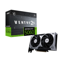 MSI GeForce RTX 5060 8G VENTUS 2X OC | NVIDIA | 8 GB | GeForce RTX 5060 | GDDR7 | HDMI ports quantity 1 | PCI Express Gen 5 x16