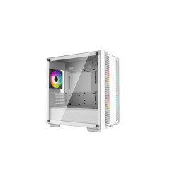 Deepcool | ARGB Micro-ATX CASE | CC360 | White | Mini-ITX / Micro-ATX | Power supply included No | ATX PS2 maximum length: 160mm
