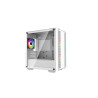 Deepcool | ARGB Micro-ATX CASE | CC360 | White | Mini-ITX / Micro-ATX | Power supply included No | ATX PS2 maximum length: 160mm