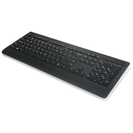 Lenovo | Professional | Professional Wireless Keyboard - US English with Euro symbol | Standard | Wireless | US | Black | Englis