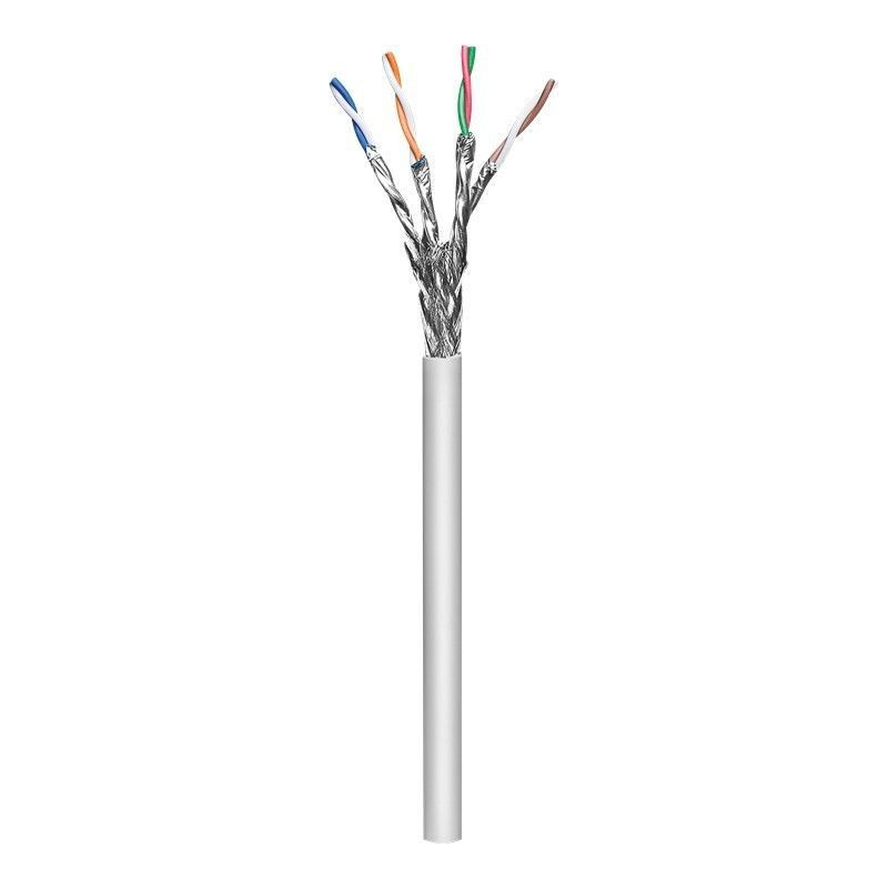 Goobay | CAT 6a network cable, S/FTP (PiMF) | 96094 | Cable type - round cable. AWG 26/7 (stranded). Meter scaling yes. Cable sh