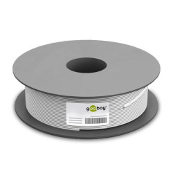 Goobay | CAT 6a network cable, S/FTP (PiMF) | 96094 | Cable type - round cable. AWG 26/7 (stranded). Meter scaling yes. Cable sh