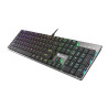 GENESIS THOR 420 Gaming Keyboard, US Layout, Wired, Silver | Genesis | THOR 420 | Silver | Gaming keyboard | Wired | RGB LED lig