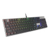 GENESIS THOR 420 Gaming Keyboard, US Layout, Wired, Silver | Genesis | THOR 420 | Silver | Gaming keyboard | Wired | RGB LED lig