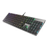 GENESIS THOR 420 Gaming Keyboard, US Layout, Wired, Silver | Genesis | THOR 420 | Silver | Gaming keyboard | Wired | RGB LED lig