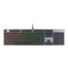 GENESIS THOR 420 Gaming Keyboard, US Layout, Wired, Silver | Genesis | THOR 420 | Silver | Gaming keyboard | Wired | RGB LED lig