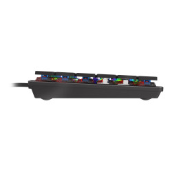 GENESIS THOR 420 Gaming Keyboard, US Layout, Wired, Silver | Genesis | THOR 420 | Silver | Gaming keyboard | Wired | RGB LED lig