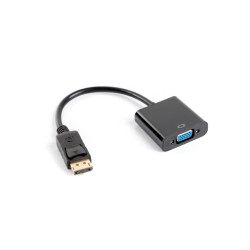Lanberg Adapter Cable DisplayPort to VGA, 20 cm | AD-0002-BK