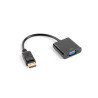 Lanberg Adapter Cable DisplayPort to VGA, 20 cm | AD-0002-BK