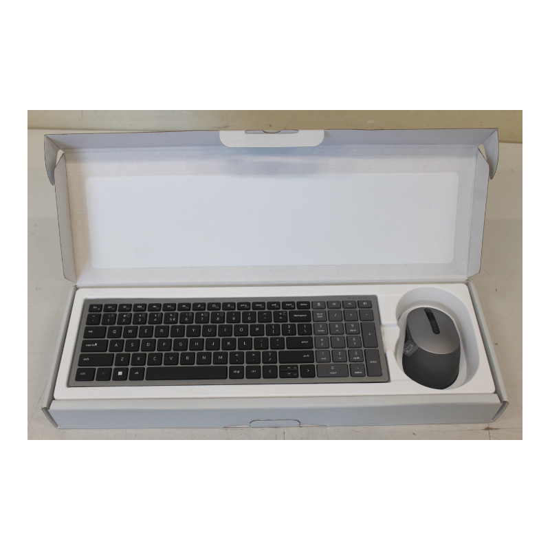 SALE OUT. | Dell | Keyboard and Mouse | KM7120W | Keyboard and Mouse Set | Wireless | Batteries included | EN/LT | REFURBISHED |